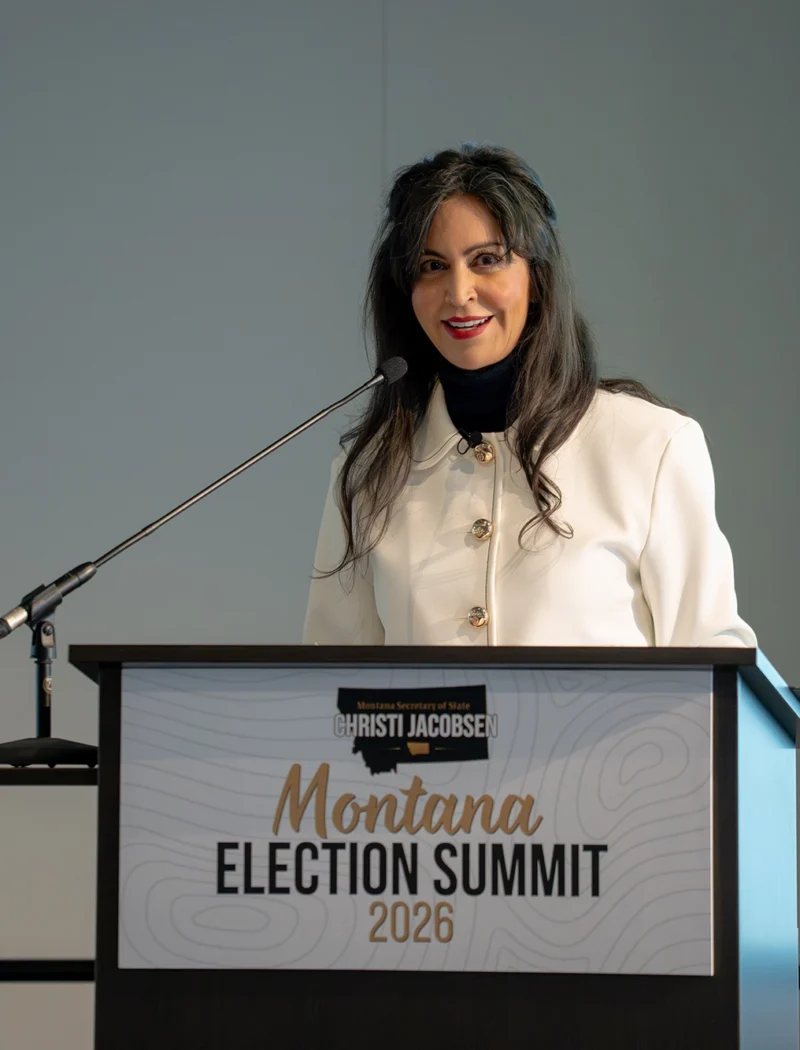 Montana Secretary of State Christi Jacobsen.