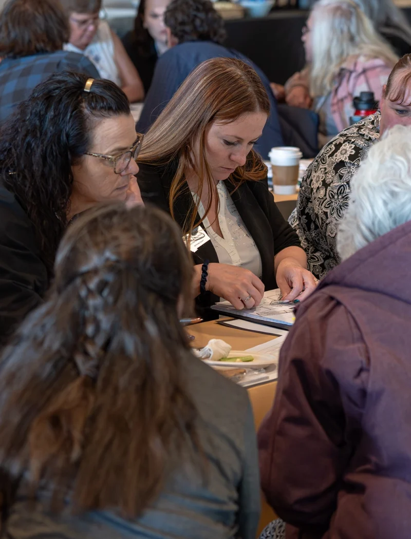 Members of the Montana Election Team during a training session.