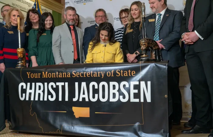 Secretary Christi Jacobsen: 'Montana earns national award for protecting election integrity' 1 Secretary Christi Jacobsen Death of a Loved One Initiative