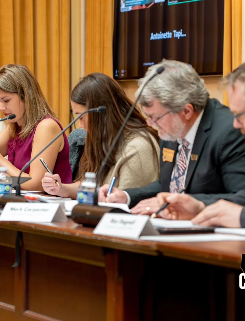 Montana's State Board of Canvassers convened at the State Capitol to randomly select the races and precincts for the state's post-election audit.
