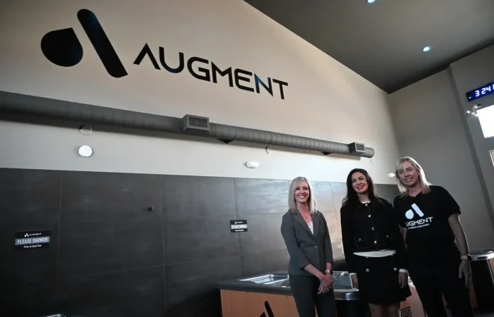Montana Secretary of State Christi Jacobsen visits Augment Wellness of Helena.