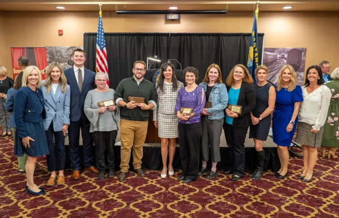 Secretary of State Christi Jacobsen is pleased to announce the Business Services Division was honored at the Governor's Awards for Excellence in Performance.