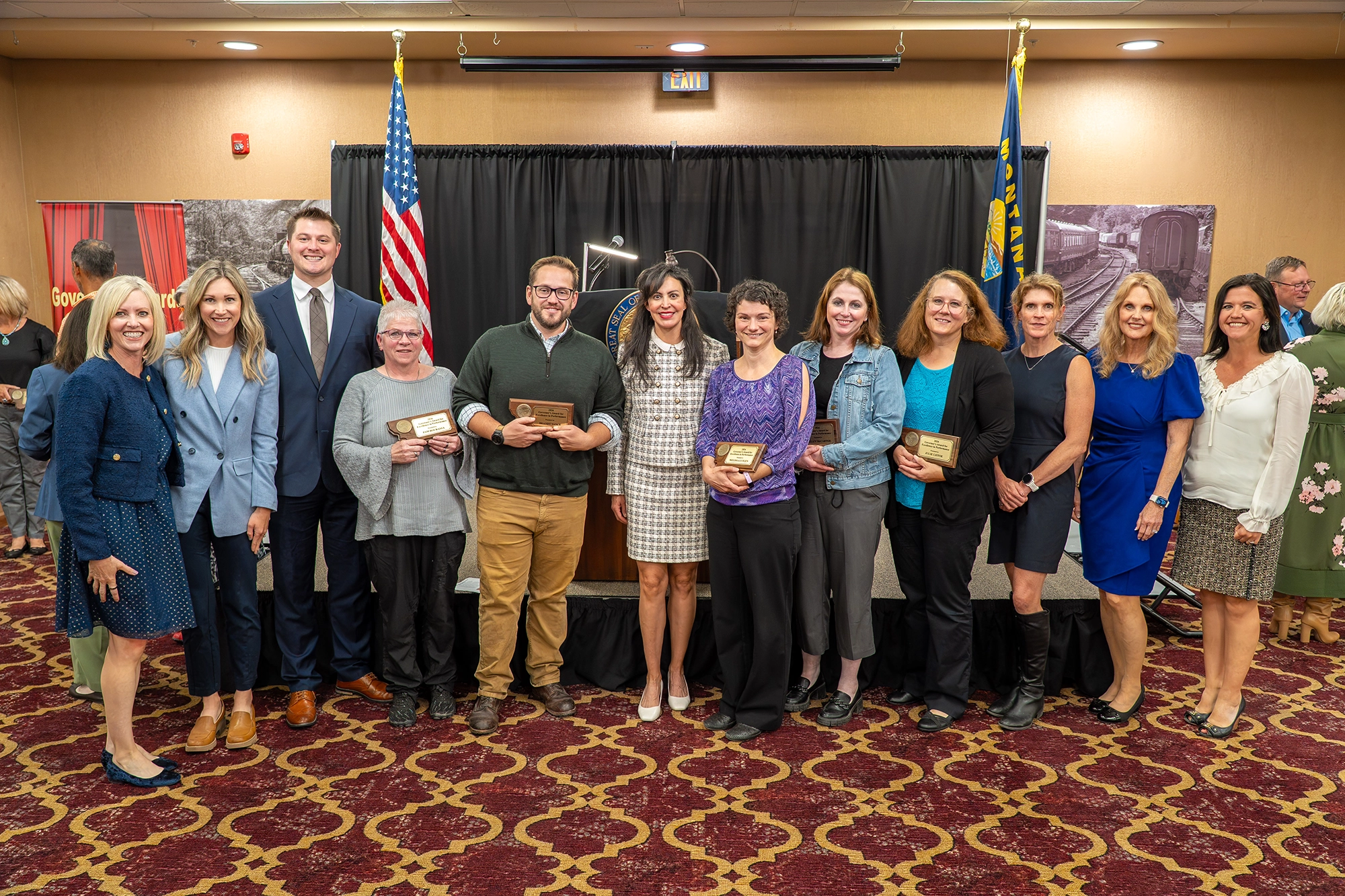 Secretary of State Christi Jacobsen is pleased to announce the Business Services Division was honored at the Governor's Awards for Excellence in Performance.