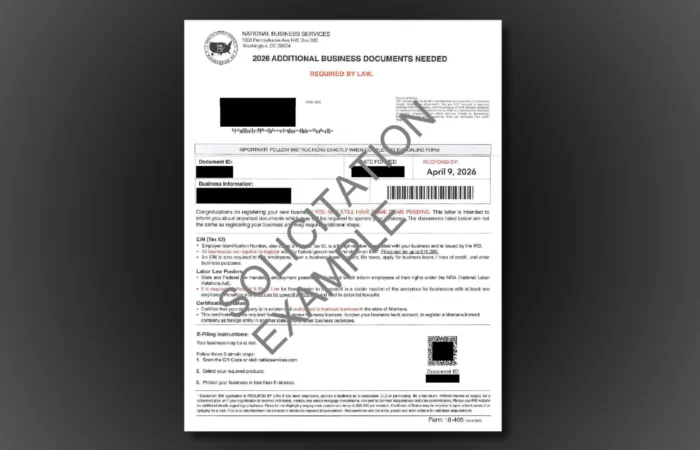 Secretary Christi Jacobsen warns Montana businesses of new deceptive mailing, issues cease-and-desist letter 9 Montana Secretary of State Christi Jacobsen warns Montana businesses of a solicitation. Secretary Jacobsen issued a cease-and-desist letter to the organization responsible for the deceptive practice.