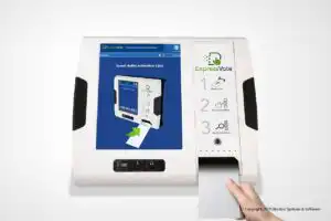 Voters with Disabilities 1 ExpressVote Front Screen Card