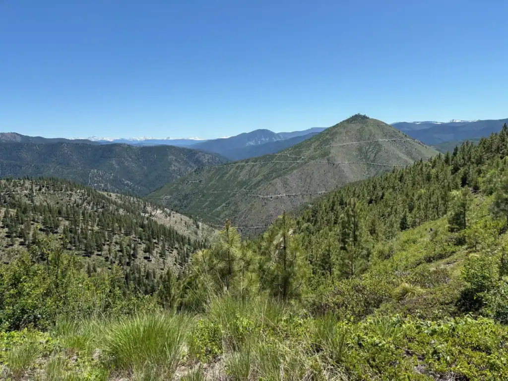Montana Secretary of State Christi Jacobsen toured the Fish Creek recreation area with Representative Curtis Cochran, Senator Denley Loge, and a number of other officials and organization representatives.
