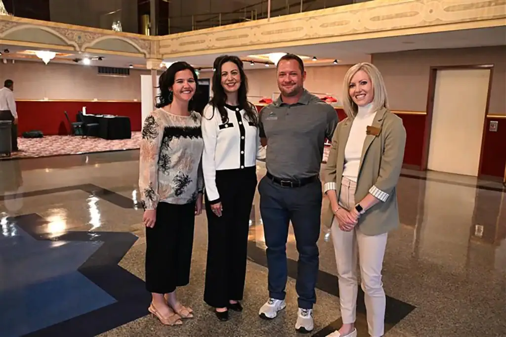 Montana Secretary of State Christi Jacobsen during the Helena Area Chamber Awards.