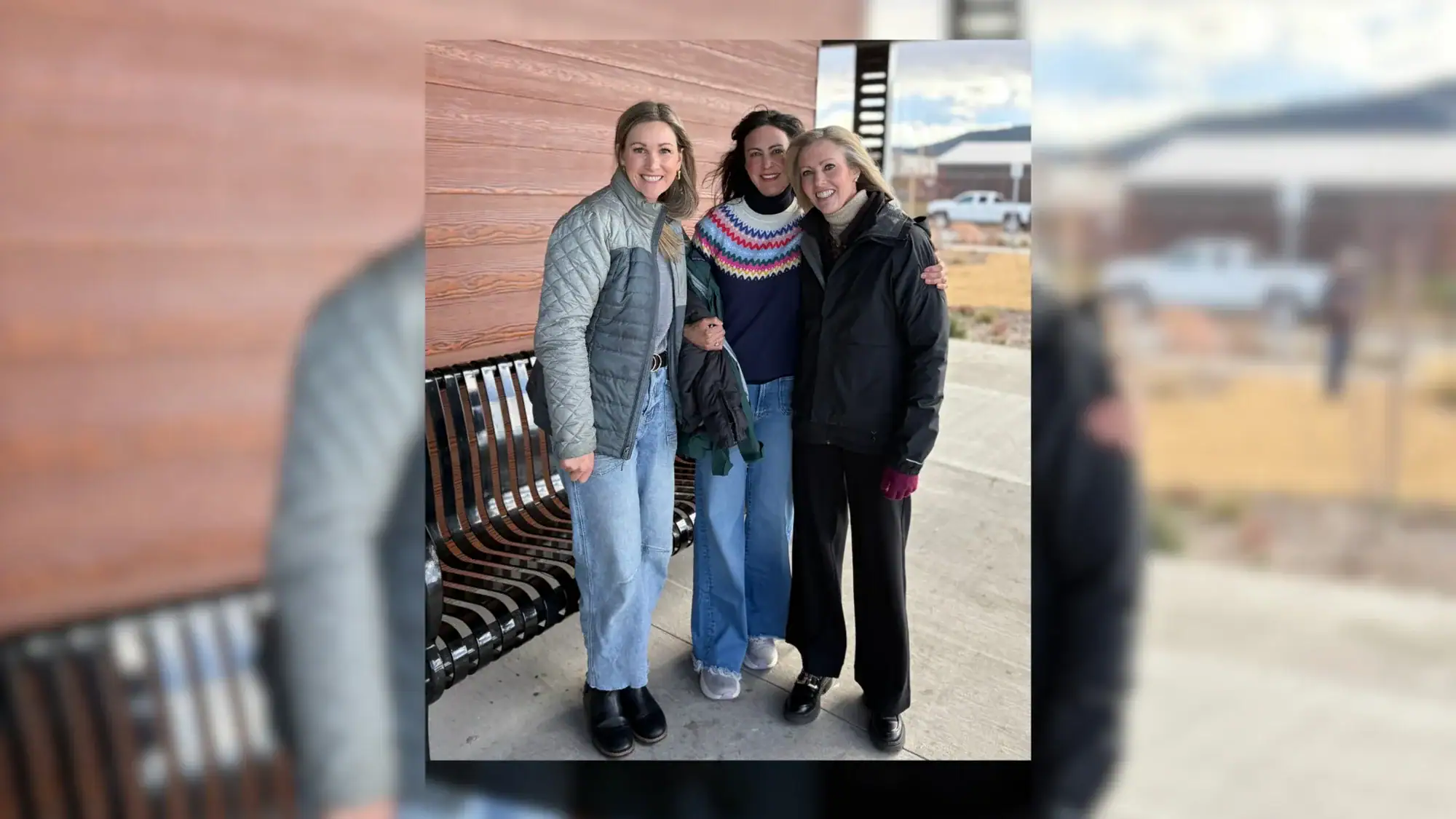 Montana Secretary of State Christi Jacobsen volunteers at the Helena Food Share ahead of the Thanksgiving holiday.