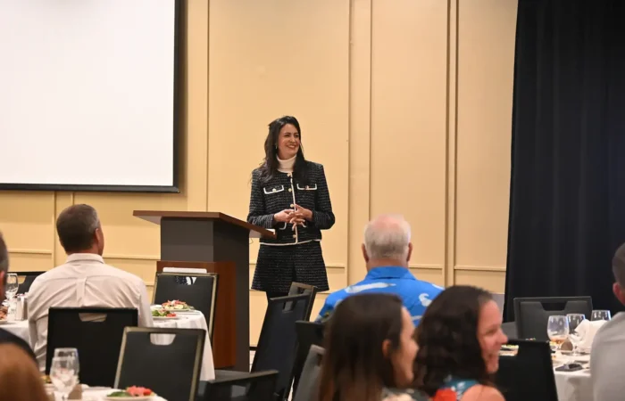 ‘Unleash Montana Energy for America’: Secretary Christi Jacobsen delivers keynote to Montana Petroleum Association and Montana manufacturing leaders 9 Montana Secretary of State Christi Jacobsen delivers the keynote speech at the Montana Petroleum Association annual meeting.