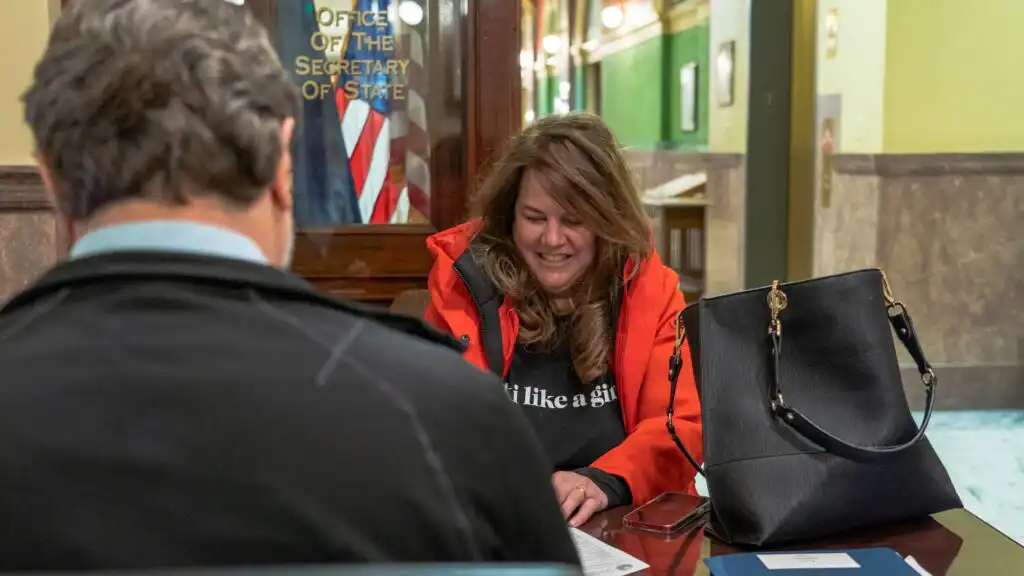 Montana's 2022 candidate filing season comes to a close 7 Nancy Burgoyne filing