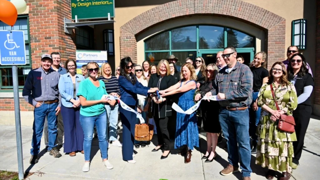 Montana Secretary of State Christi Jacobsen was again a featured guest for a ribbon-cutting and grand opening celebration for Partners in Home Care.