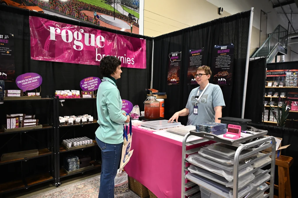 Montana Secretary of State Christi Jacobsen highlights Great Falls Made in Montana Business, Rogue Brownies.