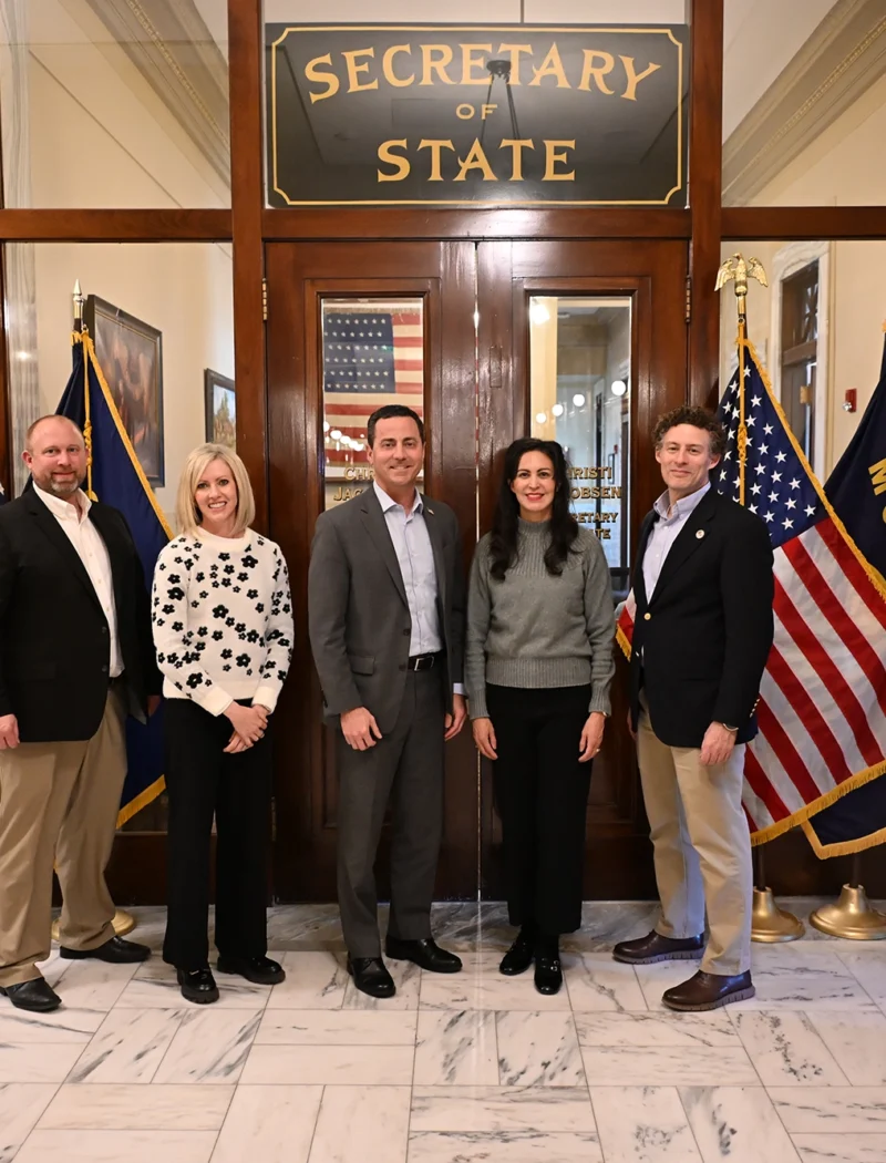 Secretary Christi Jacobsen, SBA officials highlight “Era of Deregulation” and reduced red tape for Montana small businesses 8 Montana Secretary of State Christi Jacobsen met with SBA Rocky Mountain Regional Administrator Justin Everett and Regional Advocate Trent Staggs.