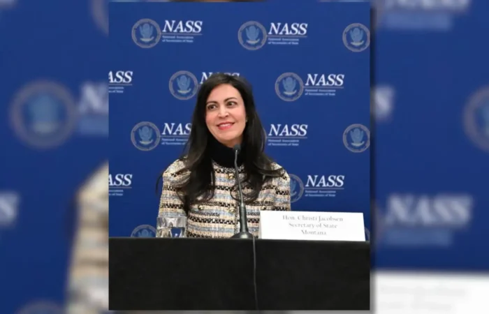 Montana Secretary of State Christi Jacobsen tapped as national business services leader 7 Secretary Christi Jacobsen serving as a co-chair of the national business services committee.