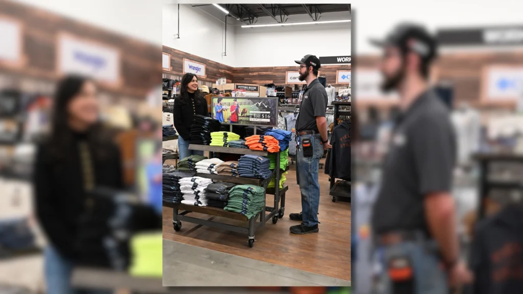 Secretary Christi Jacobsen Tractor Supply visit