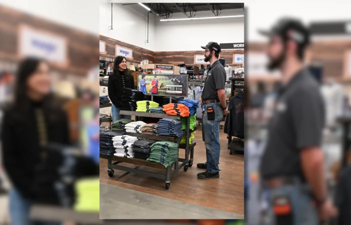 Secretary Christi Jacobsen Tractor Supply visit