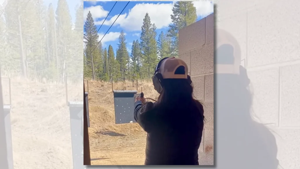 Christi Jacobsen - Montana Secretary of State 9 Montana Secretary of State Christi Jacobsen takes aim at a target at one of Montana's shooting facilities. Secretary Jacobsen made a motion for the Land Board to consider a shooting range in Lincoln in western Montana.