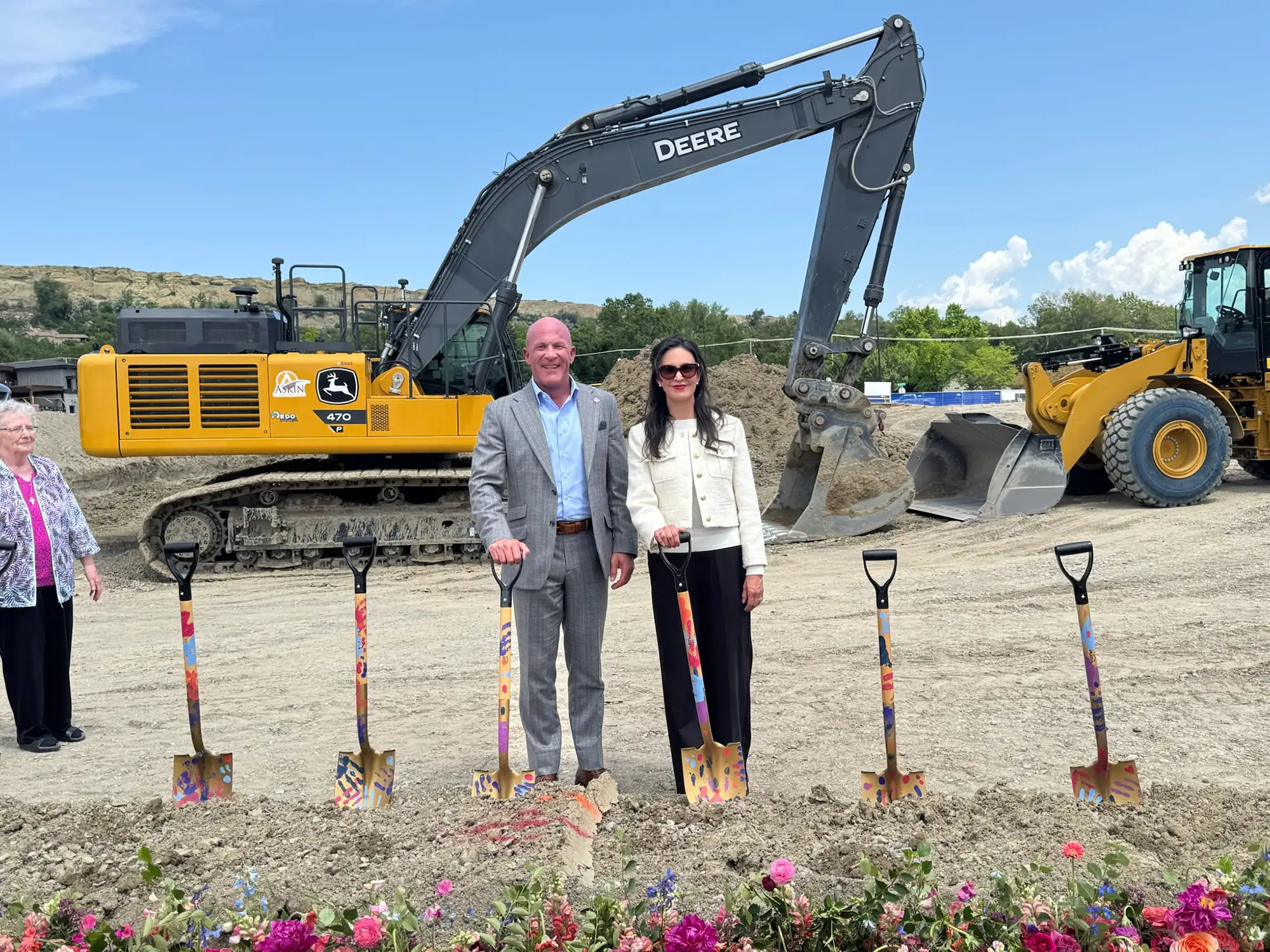 Montana Secretary of State Christi Jacobsen was honored to attend the groundbreaking celebration for Intermountain Health's "once-in-a-generation" new hospital.