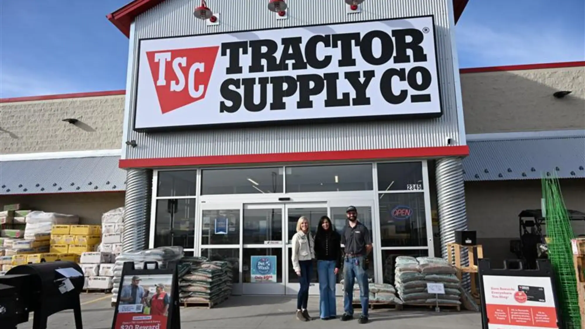 Secretary of State Christi Jacobsen highlighted the new Tractor Supply Co. Store in Helena